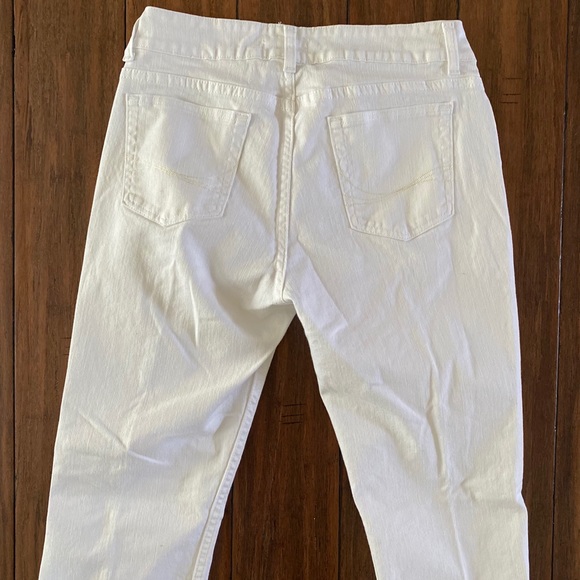 🔥 Riders by Lee No Gap Waist Boot Cut sz 10 White - Picture 3 of 6